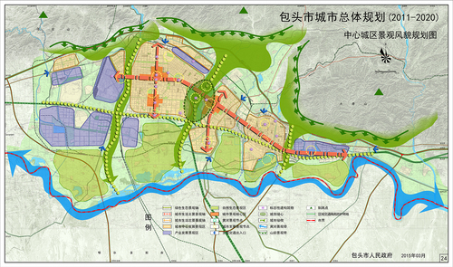 24-中心城区景观风貌规划图 副本